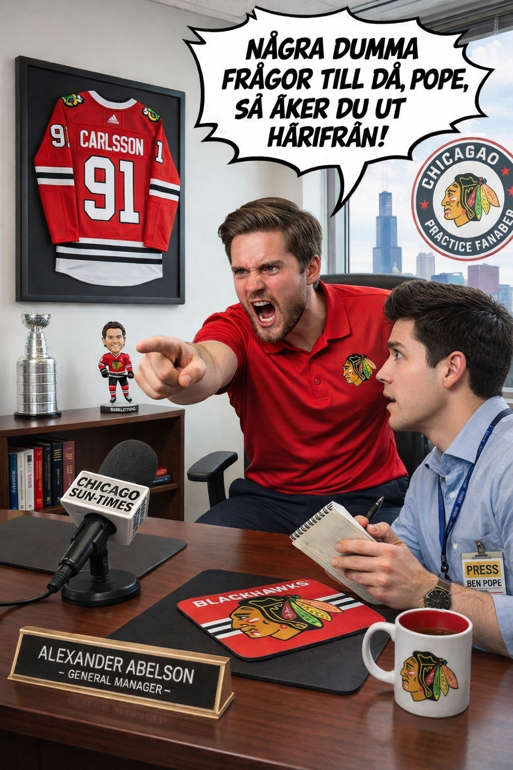 Intervju inför måstematchen