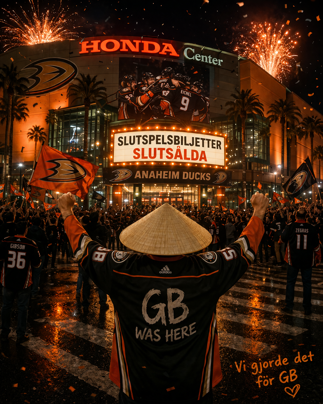 Slutspelshockey i Honda Center